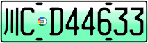 License plate of China, Electric vehicles