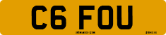 License plate of the United Kingdom, 1983 year system