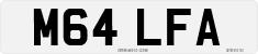 License plate of the United Kingdom, 1983 year system