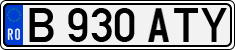 License plate of Romania, Regular plates