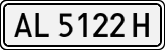 License plates of Spain, 1971 year series
