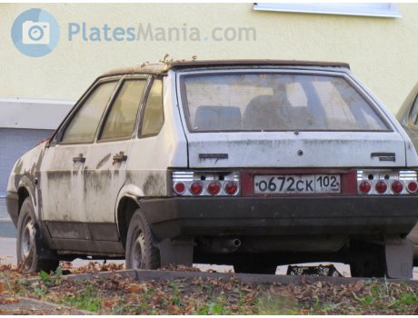 о672ск102, Lada (VAZ) 2109