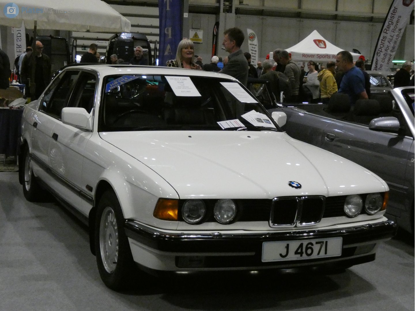 J4671, BMW 7 Series 2nd gen (E32), 1987–1994