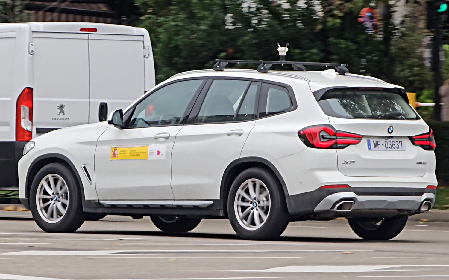 MF 03637, BMW X3 3rd gen (G01), facelift, 2021–2024