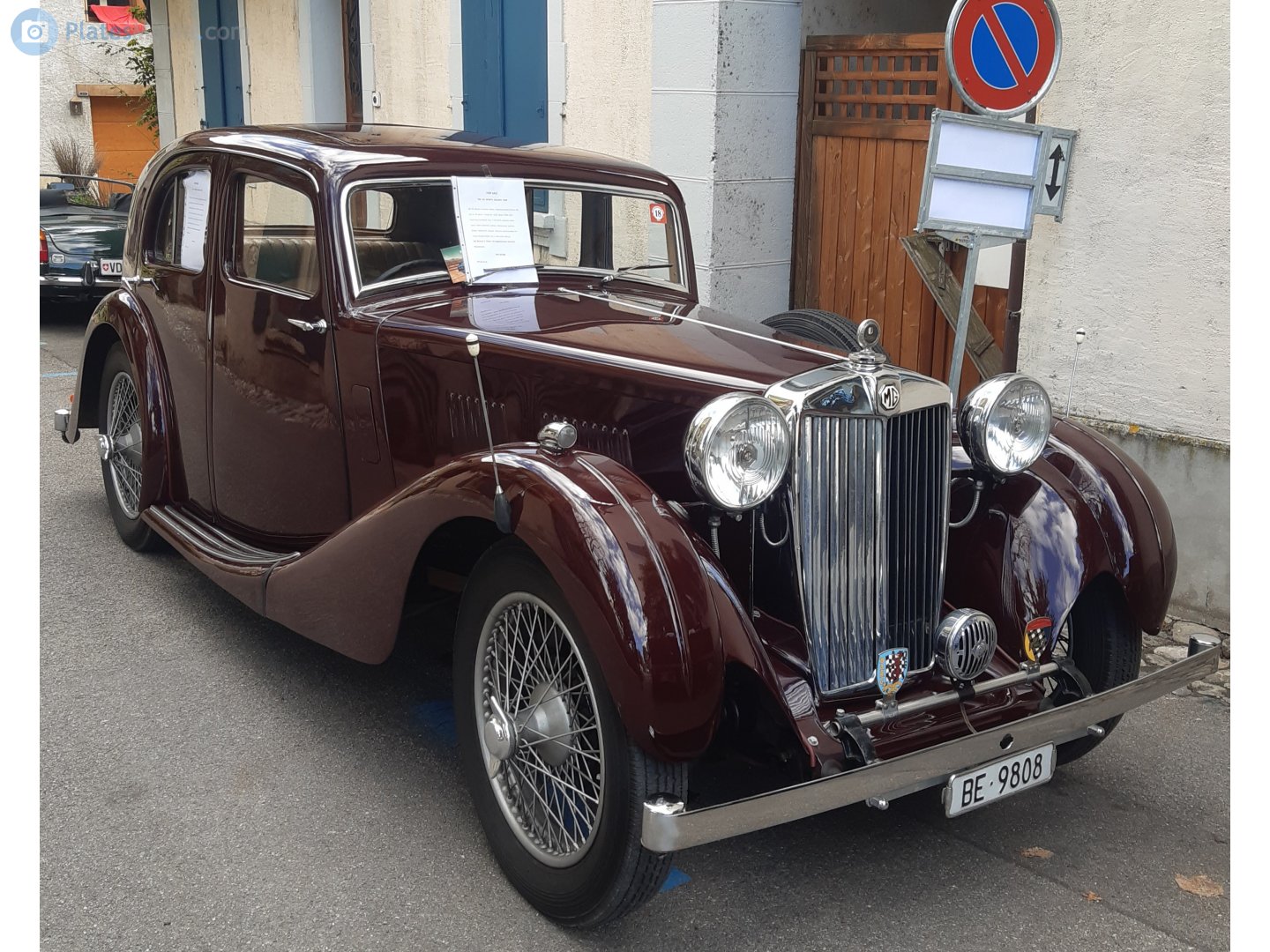 BE 9808, MG VA Sports Saloon, 1937–1939