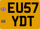 License plate of the United Kingdom, 2001 year system