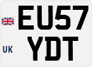 License plate of the United Kingdom, 2001 year system