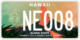 Hawaii, Specialty plates (AB123)