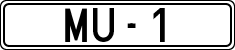 License plates of Spain, 1900 year series