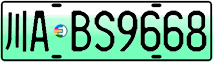 License plate of China, Electric vehicles