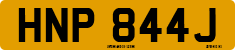 License plate of the United Kingdom, 1963 year system