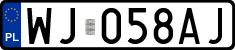 License plates of Poland, Regular car plates