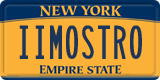 New York, Vanity Plates
