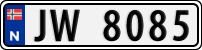 License plate of Norway, Trailers, motorcycles, special vehicles
