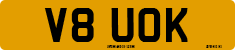 License plate of the United Kingdom, 1983 year system