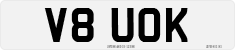 License plate of the United Kingdom, 1983 year system