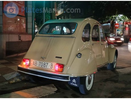 AB 7087 B, Citroёn 2CV