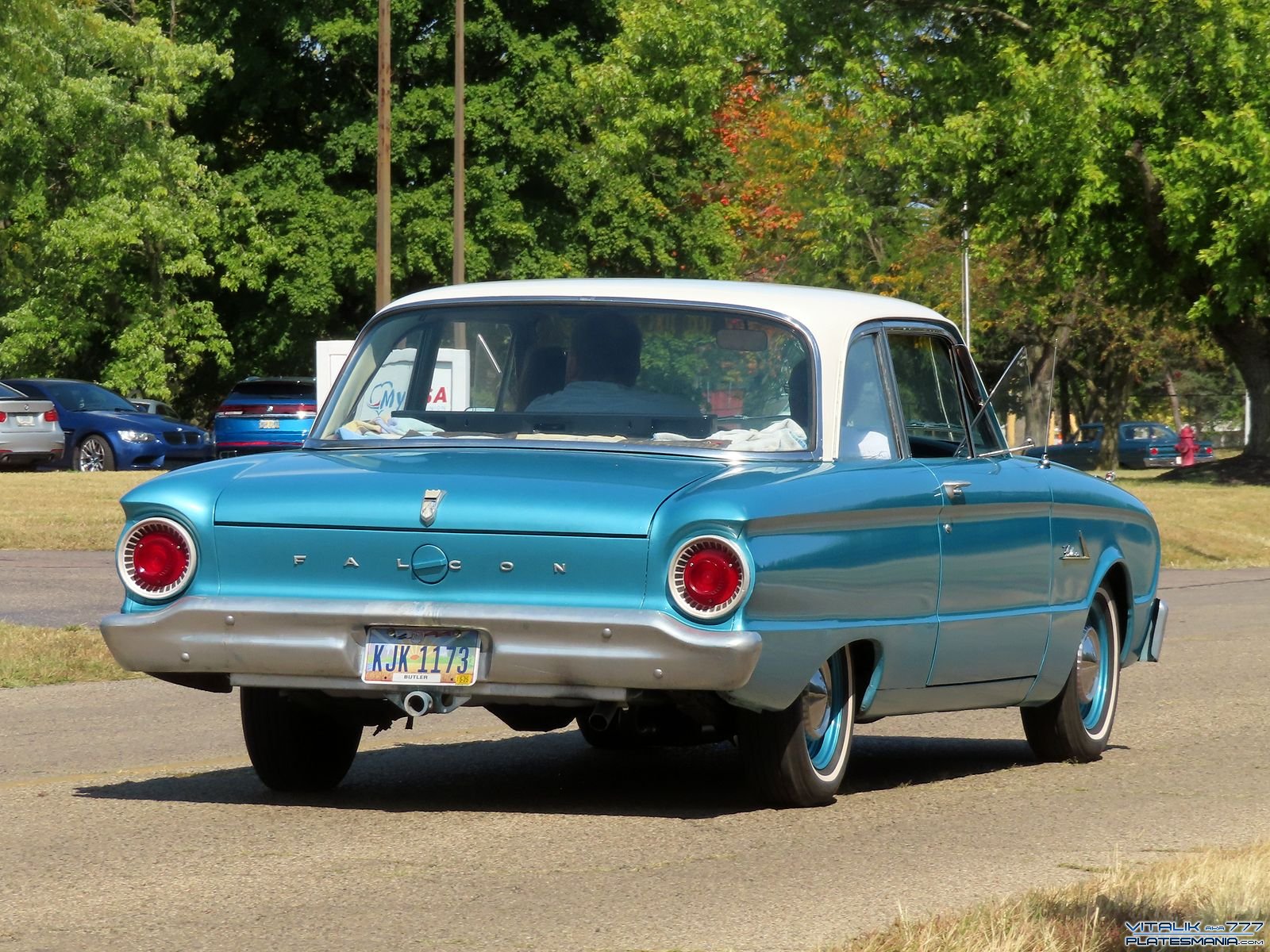 KJK 1173, Ford Falcon 1st gen 2-door Sedan (64; NA-market), facelift, 1961–1963