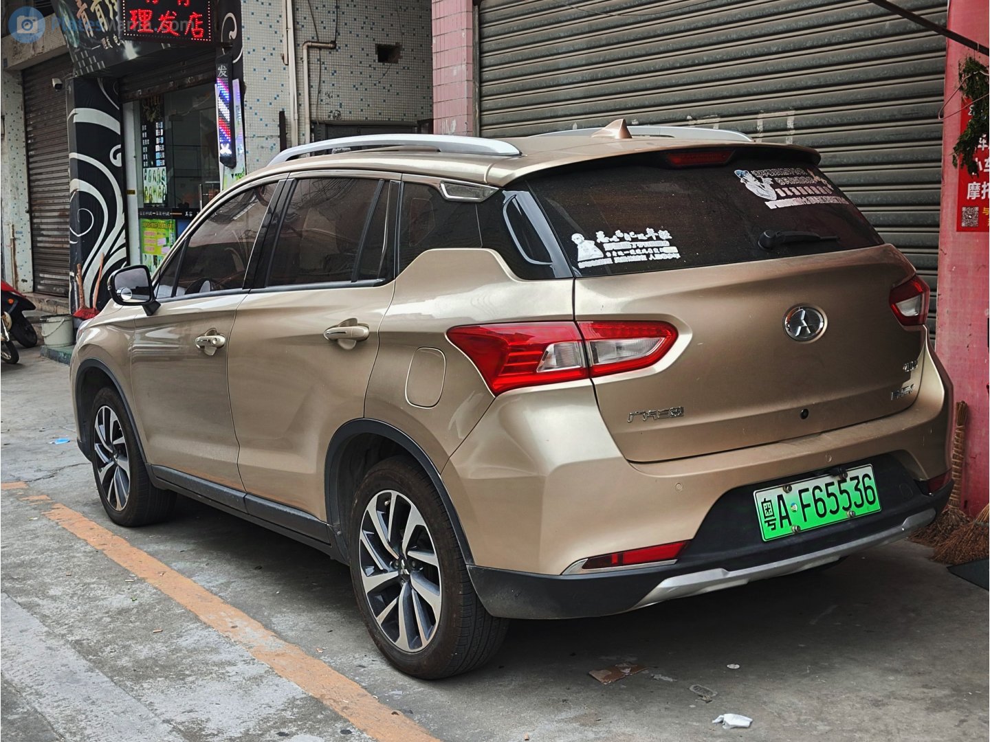 粤A·F65536, GAC GS4 1st gen, 2015–2018