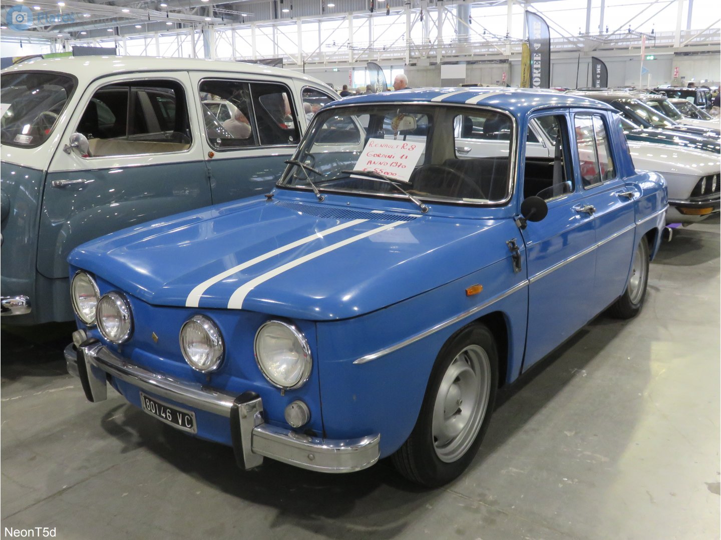 VC 180146, Renault 8 1st gen (113), 1962–1973 (–1976 for ES-market)