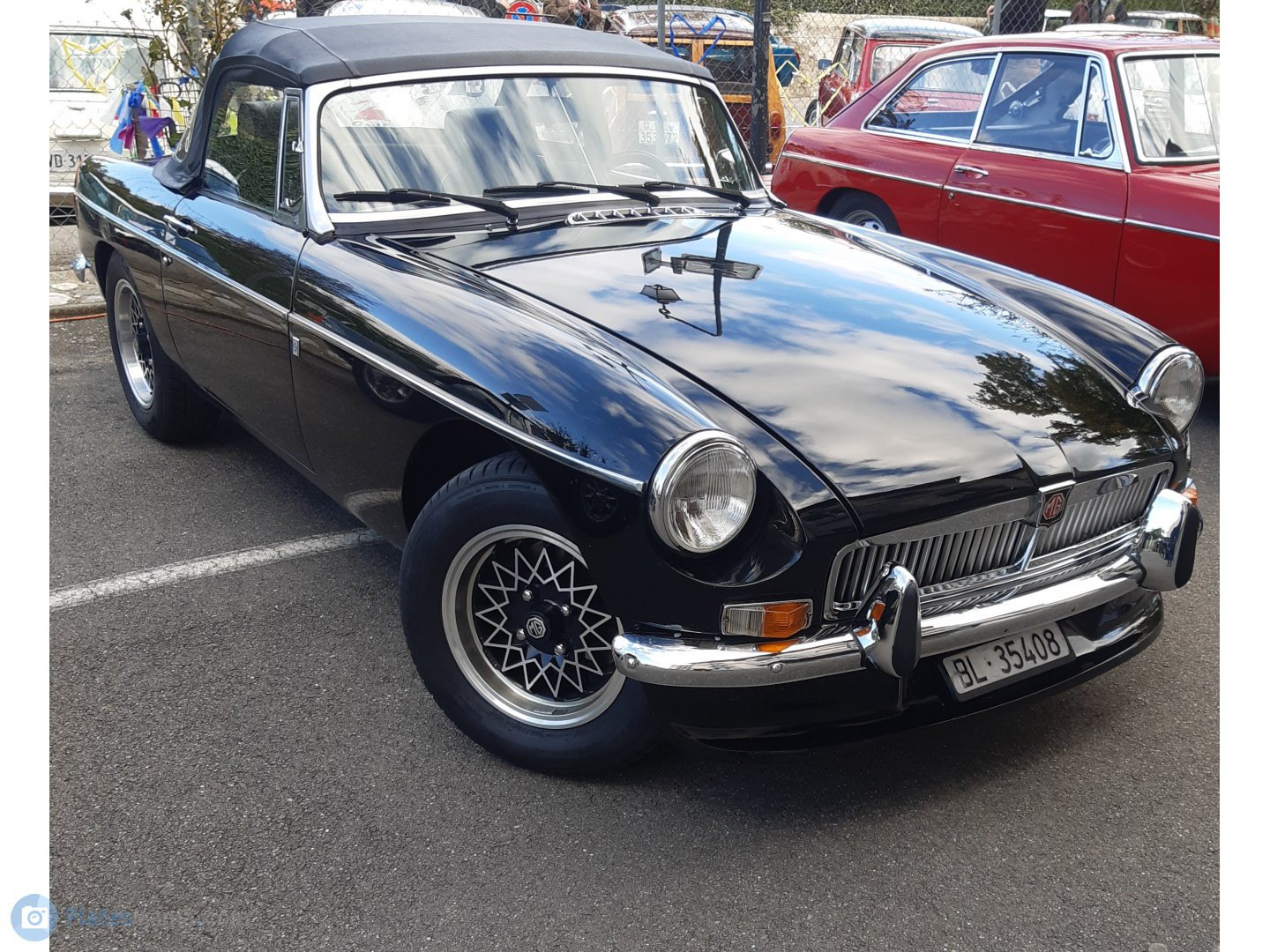 BL 35408, MG B 1st gen Roadster, 1962–1980