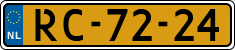 License plate of the Netherlands, Allied Joint Force Command Brunssum