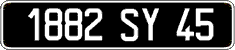 French license plate, FNI