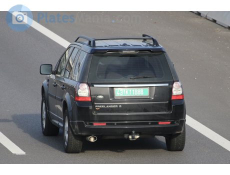 431 K 11888, Land Rover Freelander