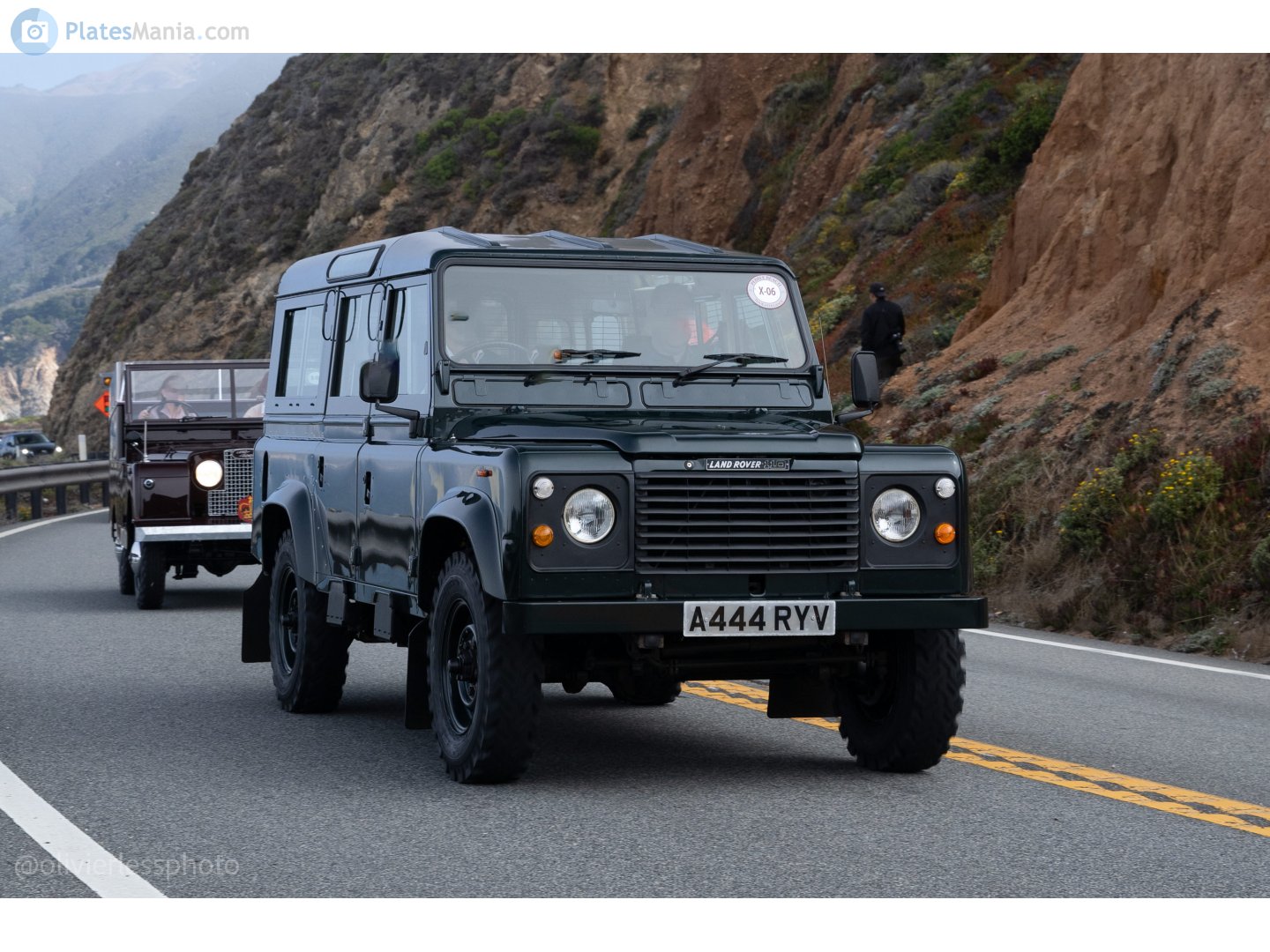 A444RYV, Land Rover Defender 1st gen 110