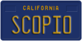 California, Vanity Plates
