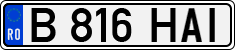 License plate of Romania, Regular plates