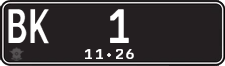 License plate of Indonesia, Regular plates
