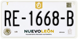 Nuevo León, Trucks (AA-0000-A)