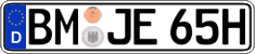 German license plate, Plates for oldtimers (type 