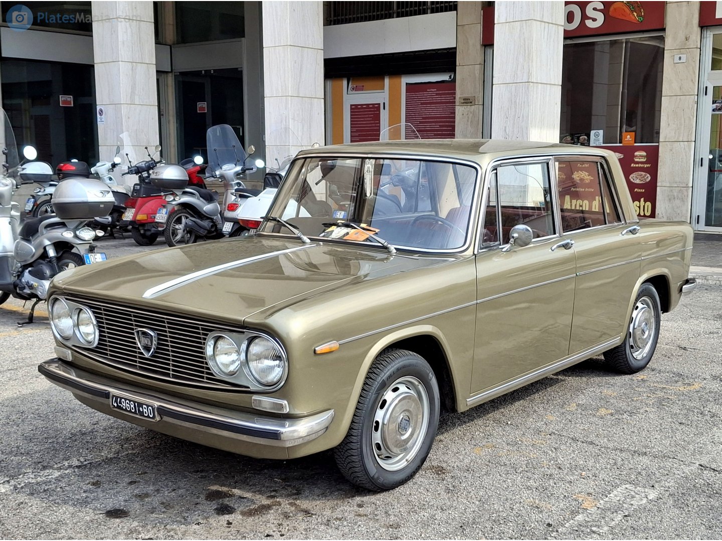 BO 449681, Lancia Fulvia 1st gen Sedan (818), 1963–1969