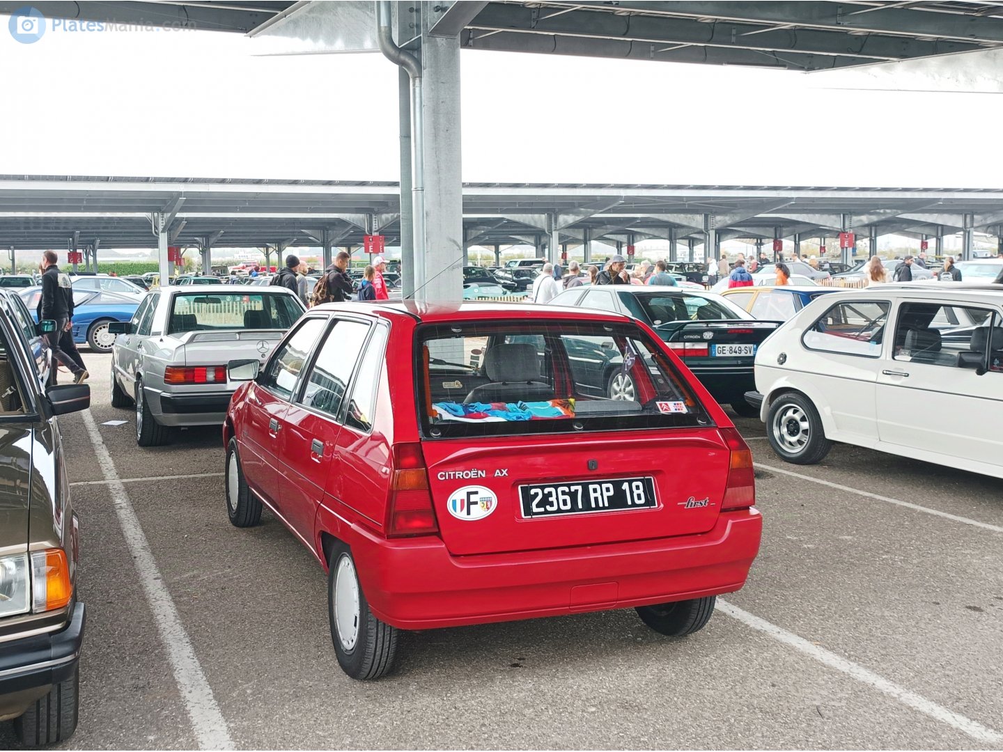 2367 RP 18, Citroёn AX 1st gen 5-door Hatch (S9), 1987–1998