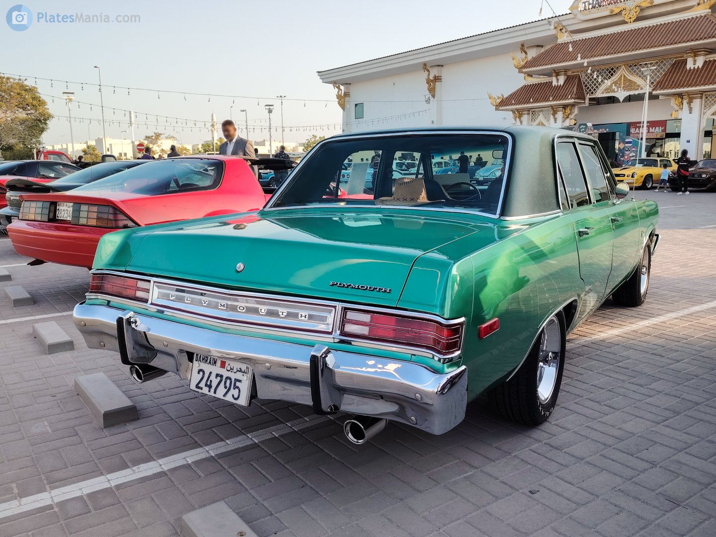 24795, Plymouth Valiant 4th gen 4-door Sedan (41; A-body), 1973–1976