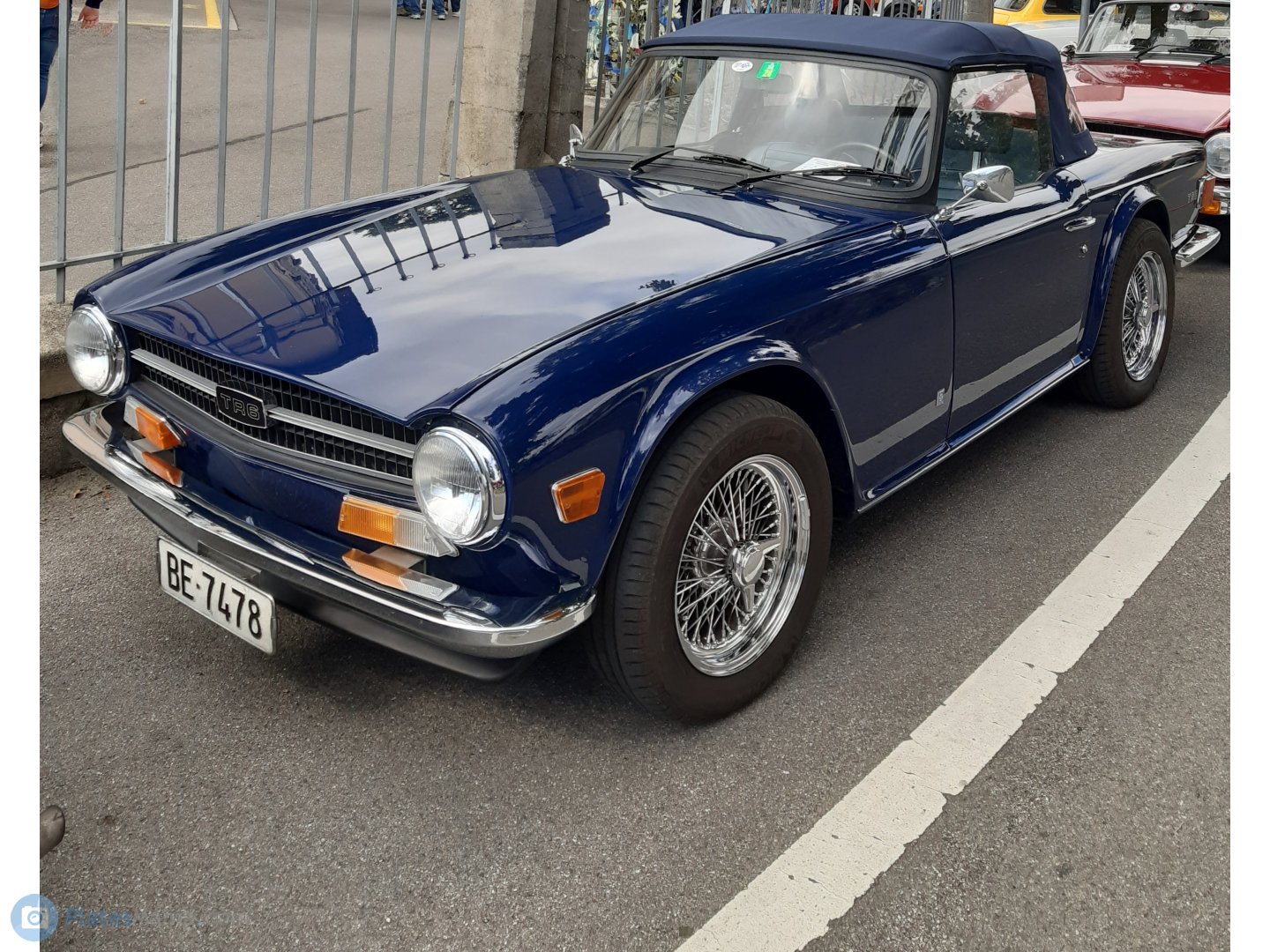 BE 7478, Triumph TR6 