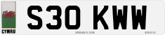 License plate of the United Kingdom, 1983 year system