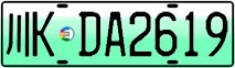 License plate of China, Electric vehicles