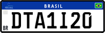 License plate of Brazil, Private owners (Mercosul)