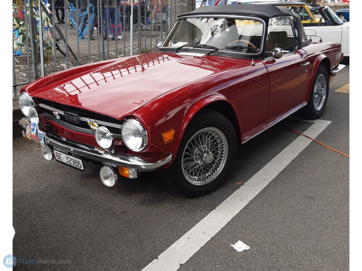 BE 32985, Triumph TR6 