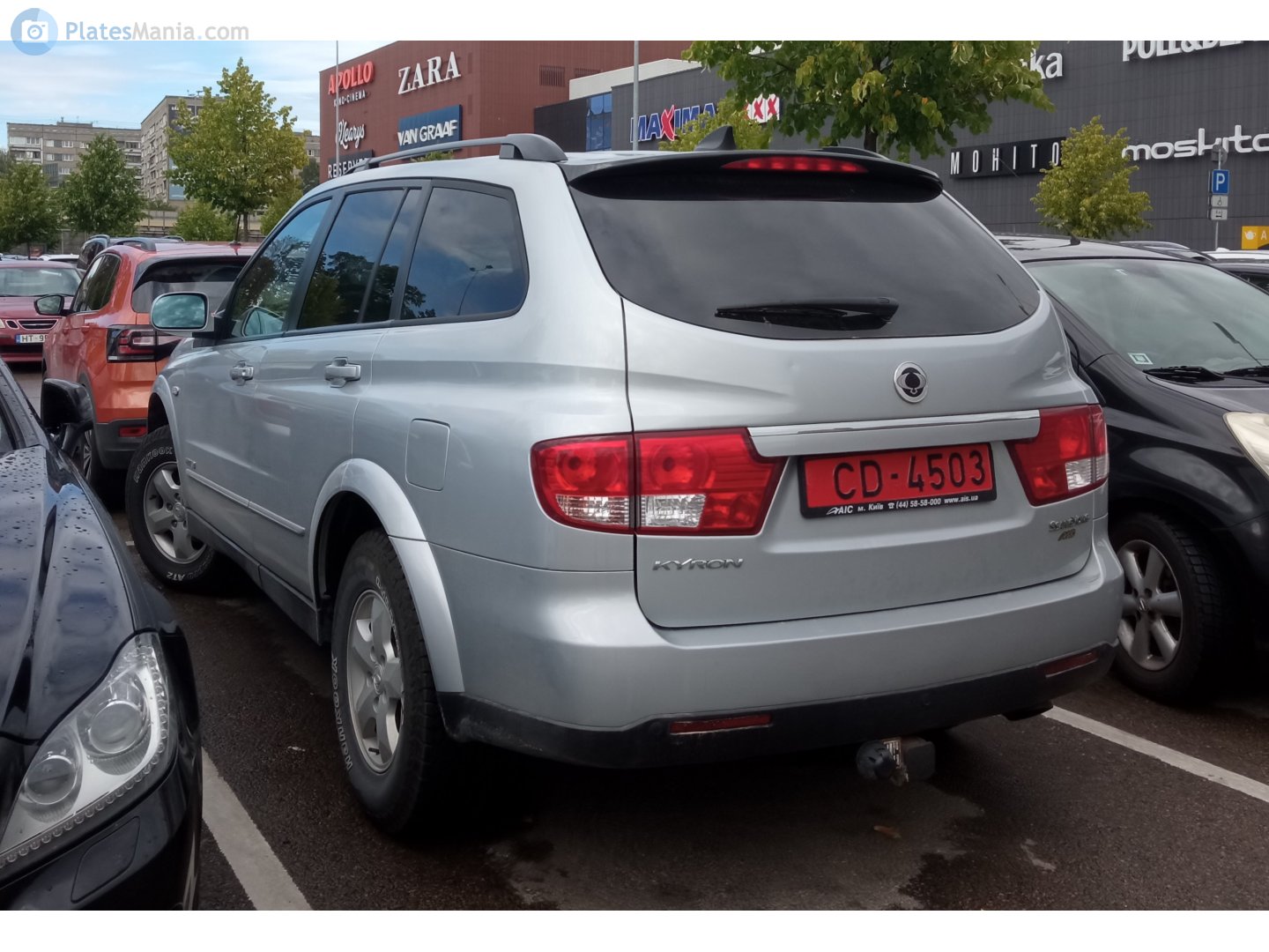 CD-4503, SsangYong (KGM) Kyron 1st gen (D100), facelift, 2007–2014