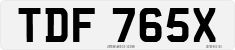License plate of the United Kingdom, 1963 year system