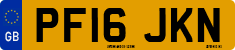License plate of the United Kingdom, 2001 year system