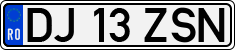License plate of Romania, Regular plates