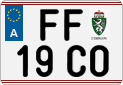 License plate of Austria, Regular plates