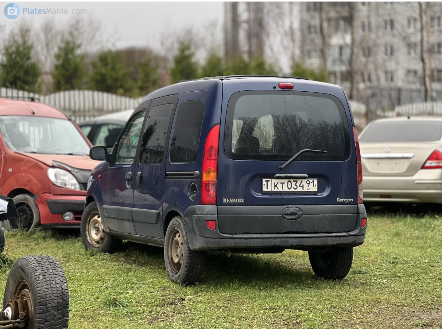 кт 034 91, Renault Kangoo 1st gen (F76/K76), 1997–2003 (–2008 for LATAM-market)