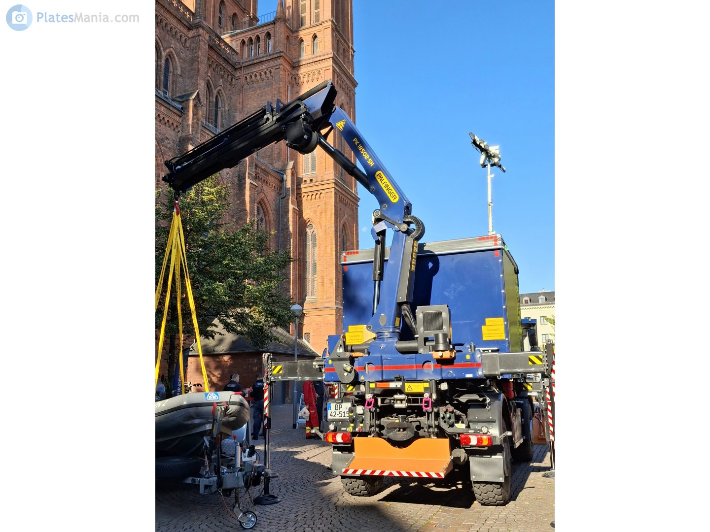 BP 42-515, Mercedes-Benz Unimog 405 Equipment Carrier, facelift, 2013­–