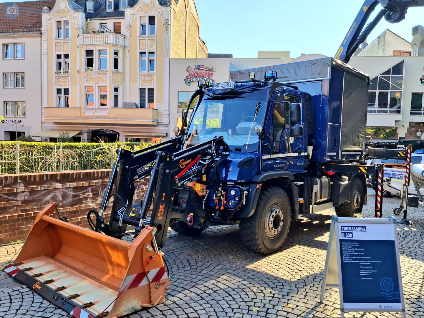 BP 42-515, Mercedes-Benz Unimog 405 Equipment Carrier, facelift, 2013­–